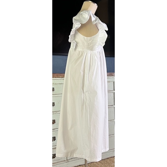 Anthropologie Flutter Sleeve Babydoll Dress S - Picture 7 of 10